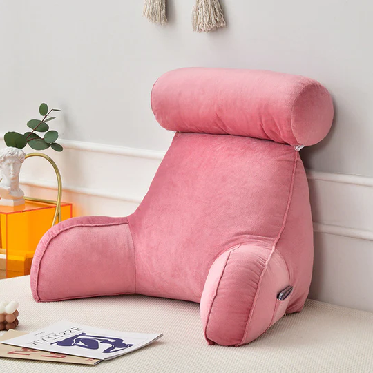 Backrest Pillow With Arms & Headrest