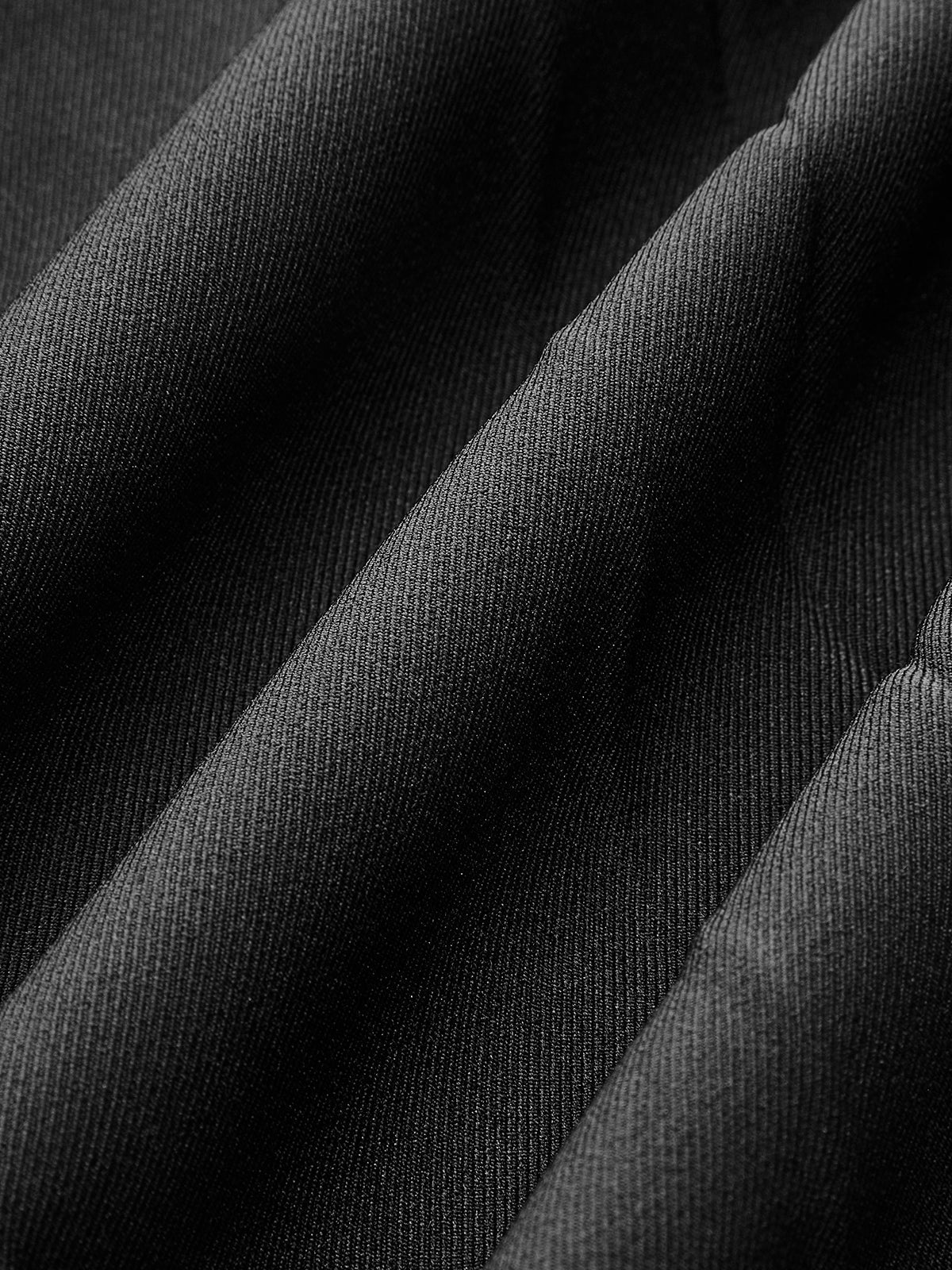 Pleated Split Skirt