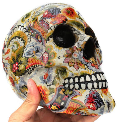 Creative Colorful Resin Skull Halloween Party Decoration – Ventayo
