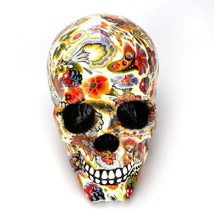 Creative Colorful Resin Skull Halloween Party Decoration – Ventayo