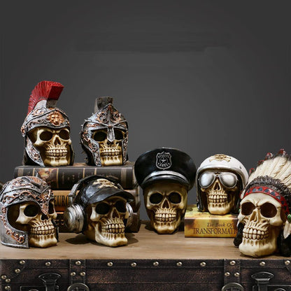 Skull Resin Skeleton Army Figurine Halloween Decoration – Ventayo