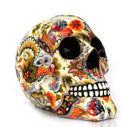 Creative Colorful Resin Skull Halloween Party Decoration – Ventayo