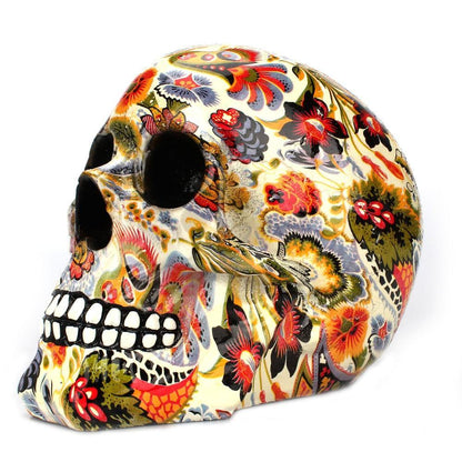 Creative Colorful Resin Skull Halloween Party Decoration – Ventayo