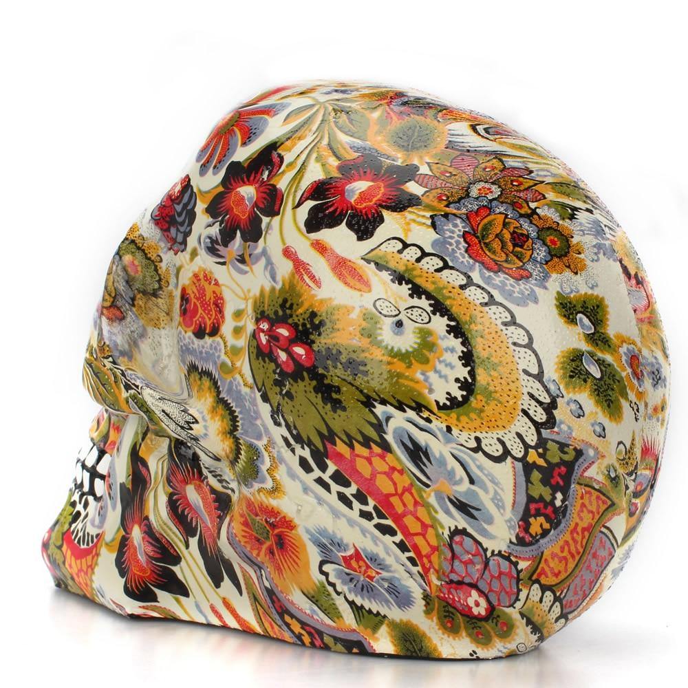 Creative Colorful Resin Skull Halloween Party Decoration – Ventayo