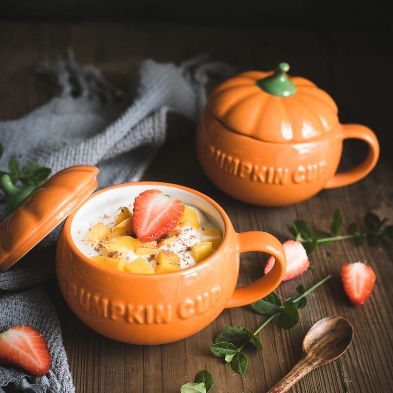 Creative Ceramic Pumpkin Mug Cup – Ventayo