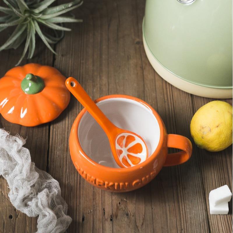 Creative Ceramic Pumpkin Mug Cup – Ventayo