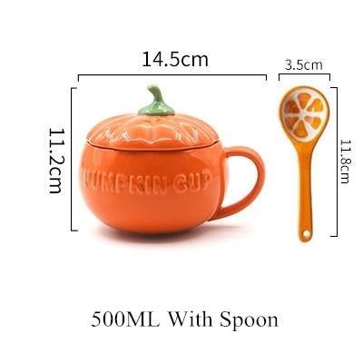 Creative Ceramic Pumpkin Mug Cup – Ventayo