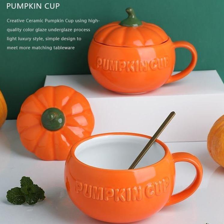 Creative Ceramic Pumpkin Mug Cup – Ventayo