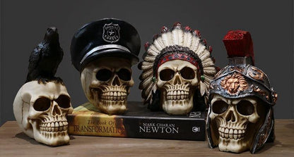 Skull Resin Skeleton Army Figurine Halloween Decoration – Ventayo