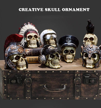 Skull Resin Skeleton Army Figurine Halloween Decoration – Ventayo