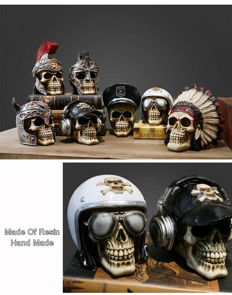 Skull Resin Skeleton Army Figurine Halloween Decoration – Ventayo