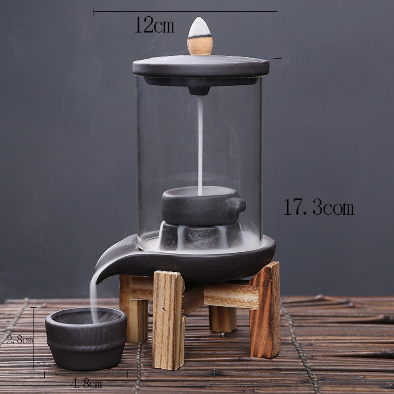 Gothic Skull Ceramic Incense Fountain – Ventayo