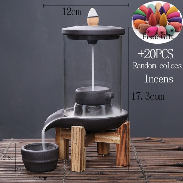 Gothic Skull Ceramic Incense Fountain – Ventayo