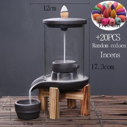 Gothic Skull Ceramic Incense Fountain – Ventayo