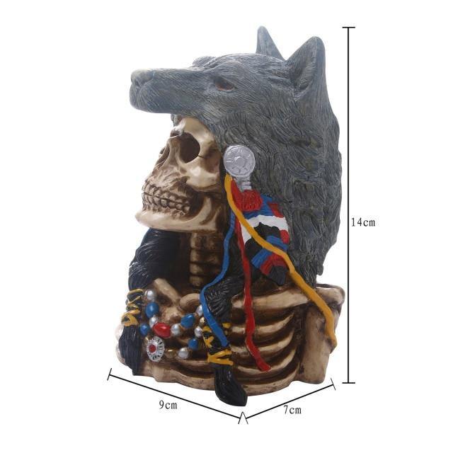 Skull Resin Skeleton Army Figurine Halloween Decoration – Ventayo