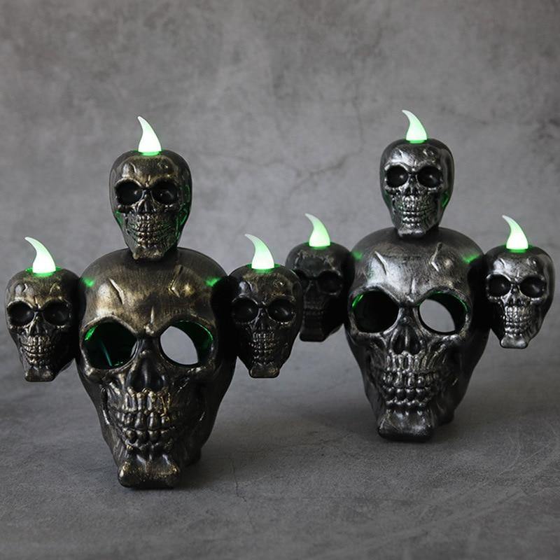 Led Candle Scary Halloween Skull Head Lamp – Ventayo