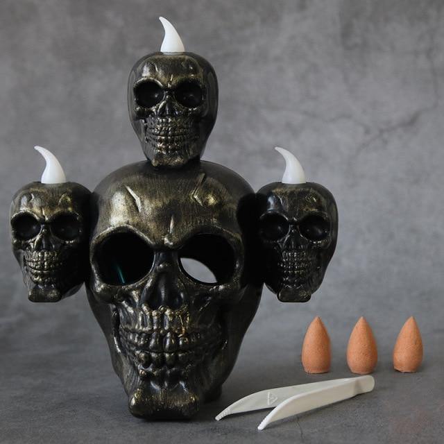 Led Candle Scary Halloween Skull Head Lamp – Ventayo
