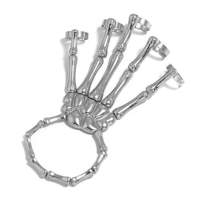 Skeleton Punk Halloween Finger Bracelet – Ventayo