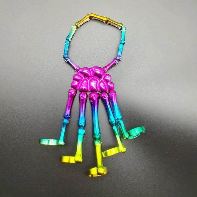 Skeleton Punk Halloween Finger Bracelet – Ventayo