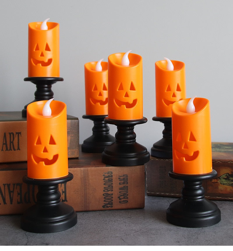 LED Scary Pumpkin Halloween Candle Light – Ventayo