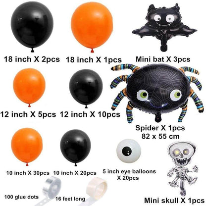 Halloween Colors Home Decoration Balloon Kit – Ventayo