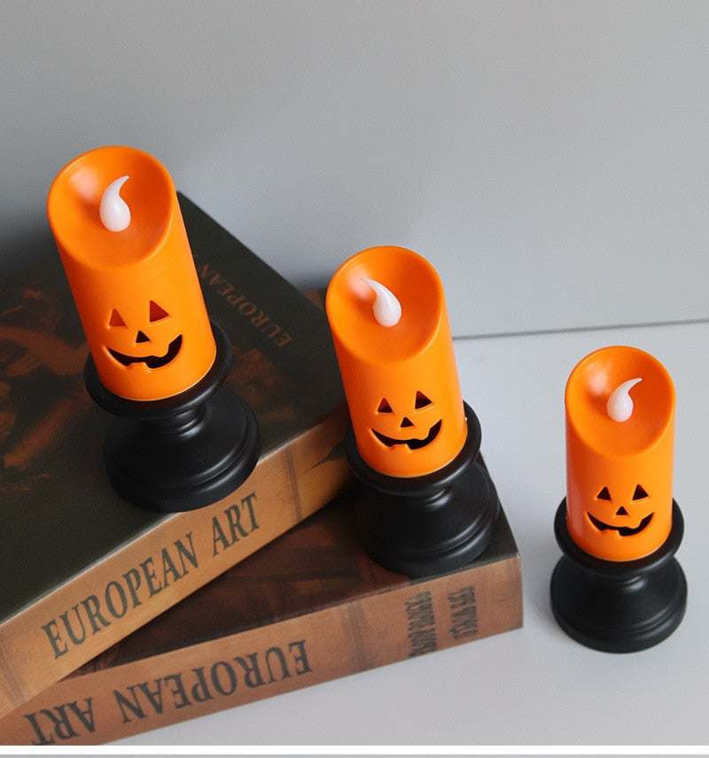 LED Scary Pumpkin Halloween Candle Light – Ventayo