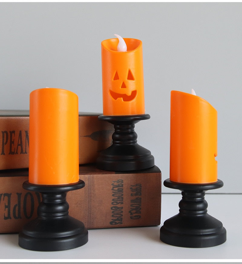 LED Scary Pumpkin Halloween Candle Light – Ventayo