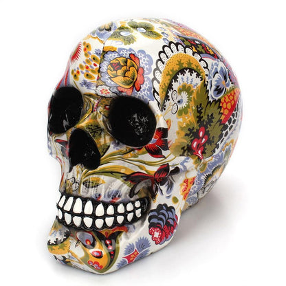 Creative Colorful Resin Skull Halloween Party Decoration – Ventayo
