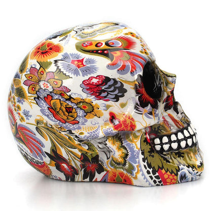 Creative Colorful Resin Skull Halloween Party Decoration – Ventayo