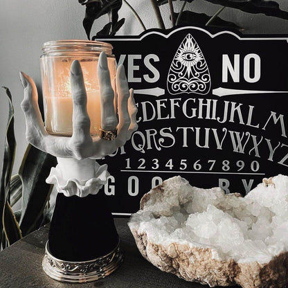 Halloween Resin Witch Hand Candle Holder – Ventayo