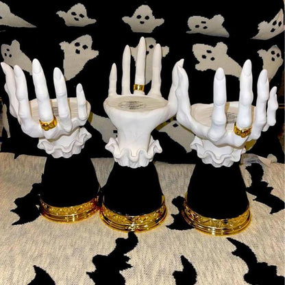 Halloween Resin Witch Hand Candle Holder – Ventayo