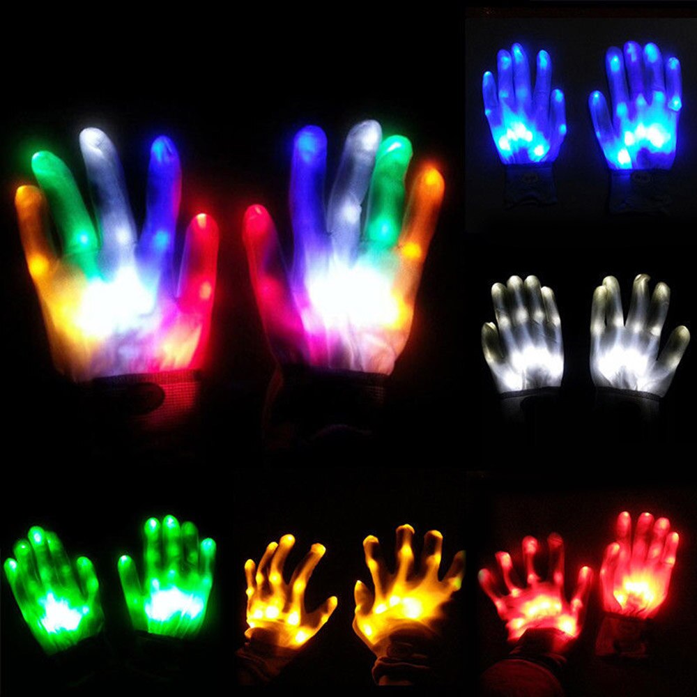 Colorful LED Party Gloves – Ventayo