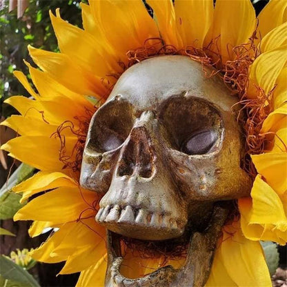 Halloween Scary Sunflower Skull – Ventayo