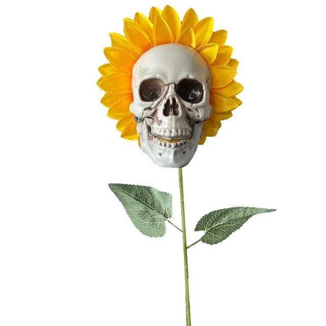 Halloween Scary Sunflower Skull – Ventayo