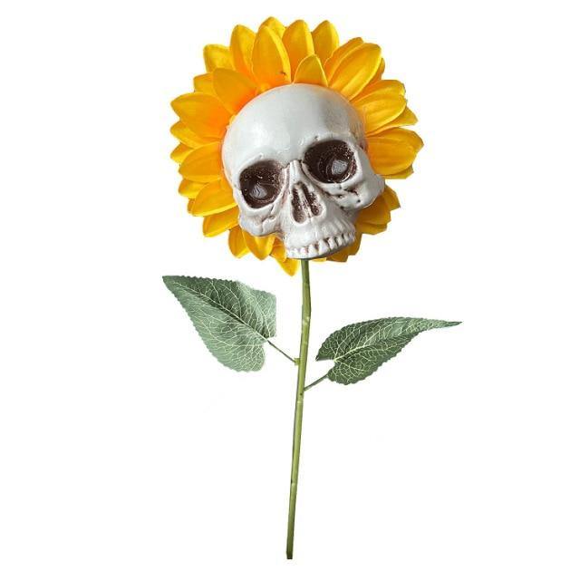 Halloween Scary Sunflower Skull – Ventayo