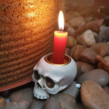Mini Skull Head Candle Holder Mold – Ventayo