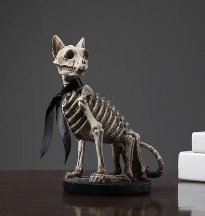 Retro Skull Dog Statue – Ventayo