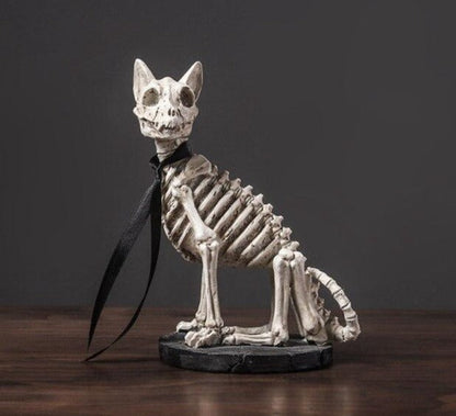 Retro Skull Dog Statue – Ventayo