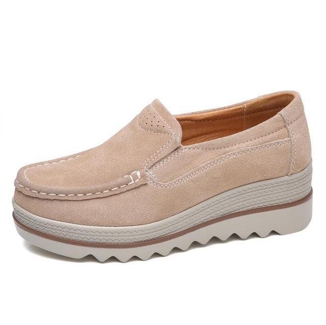 Helena Comfy Slip-On Platform Shoes