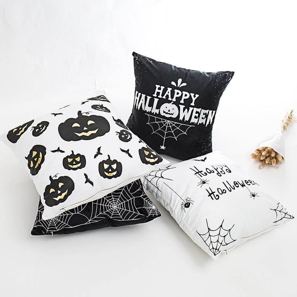 Black and White Halloween Pillow Cases – Ventayo