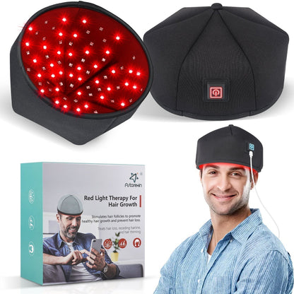 Haar Groei Muts LED Rood Licht Therapie Apparaten Anti Haaruitval Massager Helm