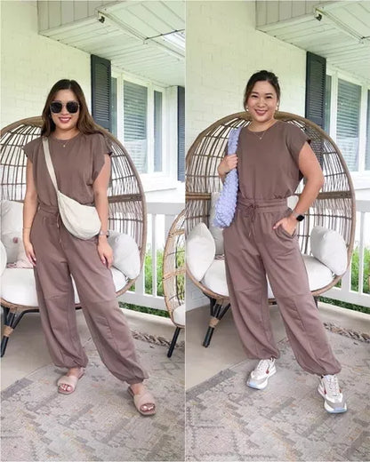 Renée - Elegant Backless Wide-Leg Jumpsuit For Women