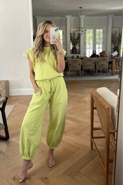 Renée - Elegant Backless Wide-Leg Jumpsuit For Women