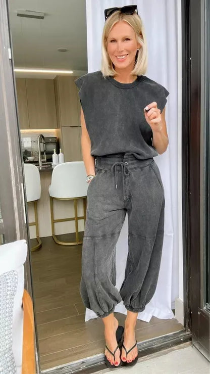 Renée - Elegant Backless Wide-Leg Jumpsuit For Women