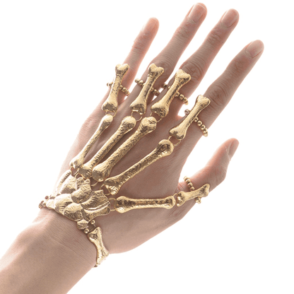 Skeleton Punk Halloween Finger Bracelet – Ventayo
