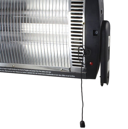 Wide Range Outdoor Electric Wall Mounted Infrared Patio Heater