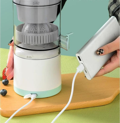 Portable Wireless Electric Fresh Orange Citrus Squeezer Juicer