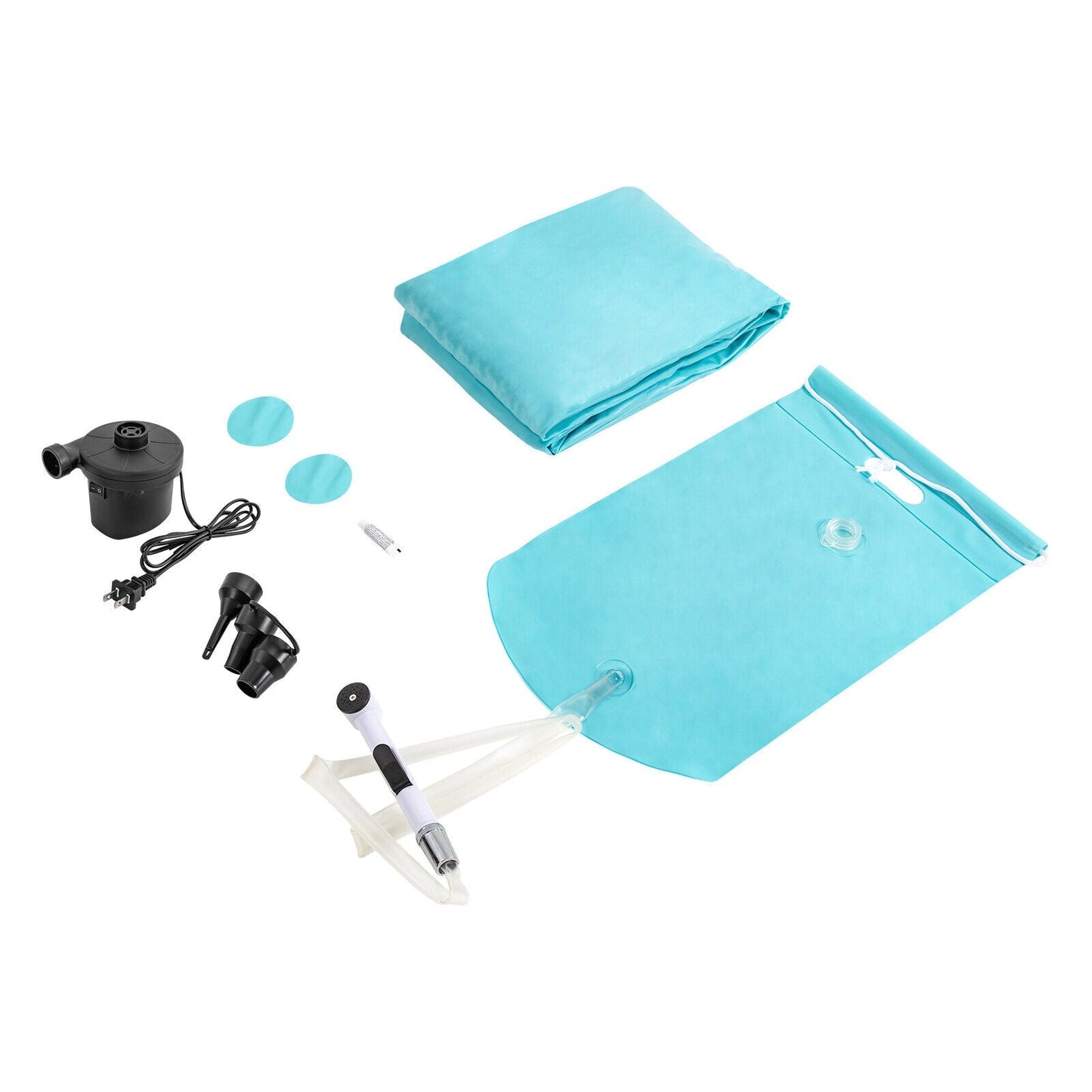 Foldable Medical Inflatable Elderly / Handicapped Bedside Bath Aid Bathtub