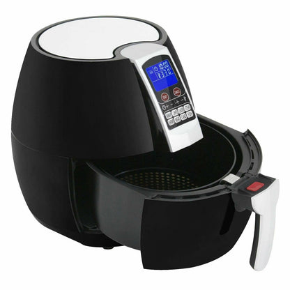 1500W LCD Electric Air Fryer With 8 Cooking Presets, Temperature Control and Timer