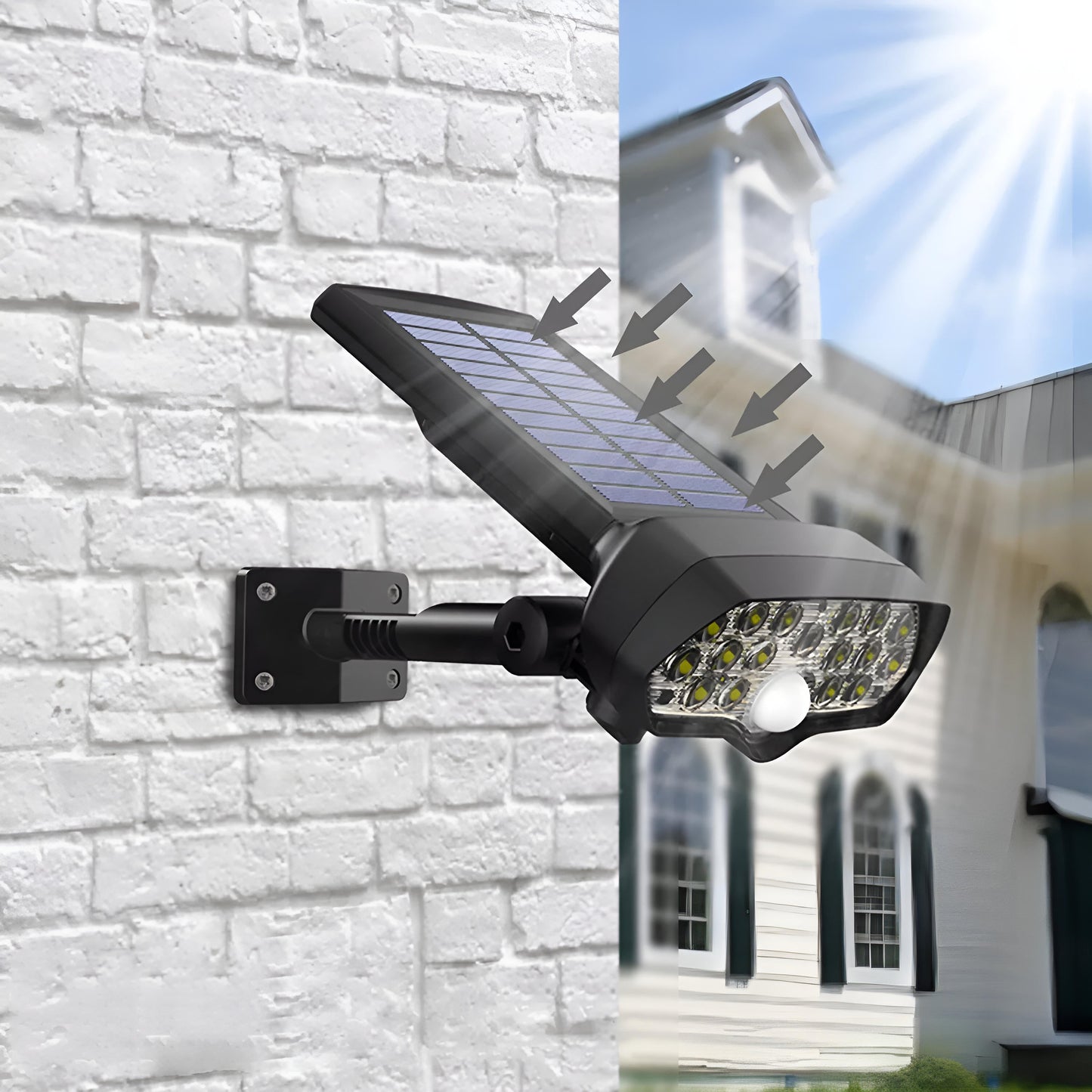 Solar Flood Lights with Motion Sensor